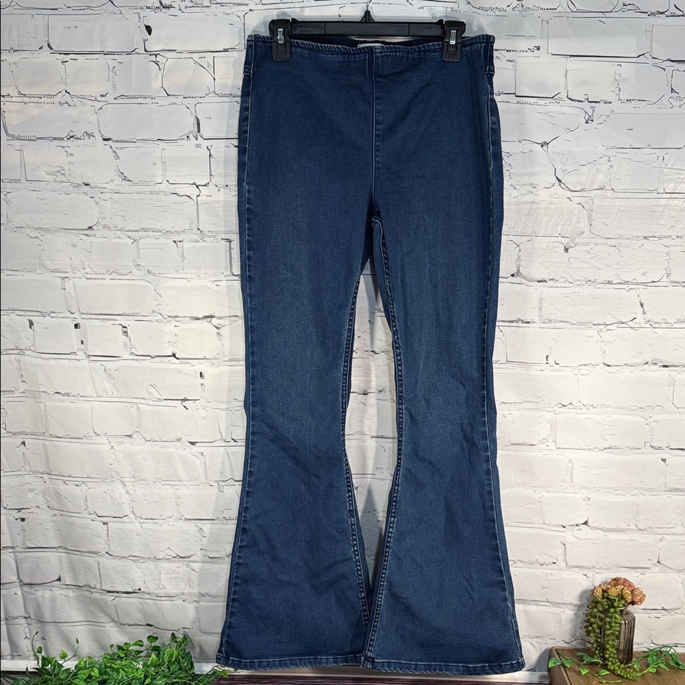 INDUSTRY REPUBLIC Clothing Women’s Flare Bell Women's Indigo Jeans‎ Boho Hippie